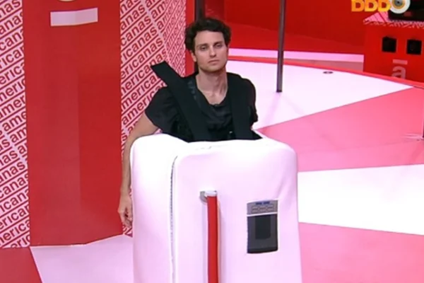 Lucas durante a Prova do Líder