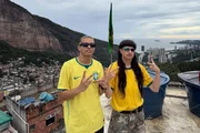 Iae Break e Oliver Tree no Rio de Janeiro Iae Break e Oliver Tree no Rio de Janeiro