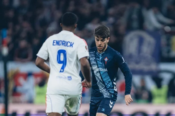 Liga Europa: Celta derrota e elimina Lyon em jogo discreto de Endrick