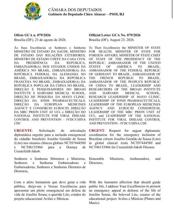 Esposa de Lito Sousa pede ações urgentes a autoridades e instituições - destaque galeria