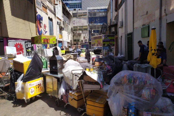 Vídeo: DF Legal realiza operação para coibir comércio ambulante