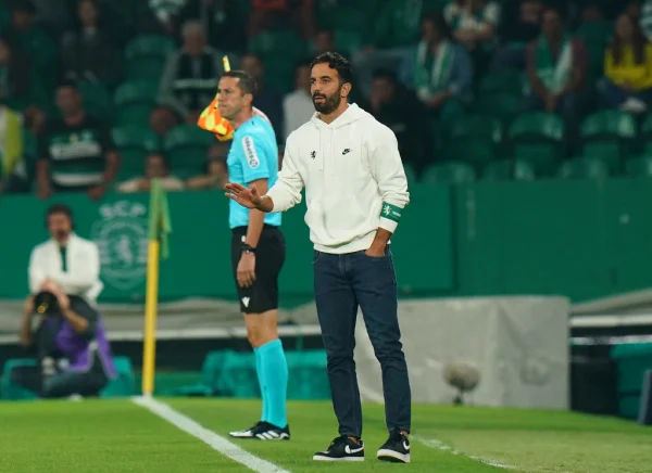 Imagem colorida de técnico do Sporting, Rubén Amorim- Metrópoles