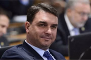 O senador Flávio Bolsonaro, do PL do Rio 