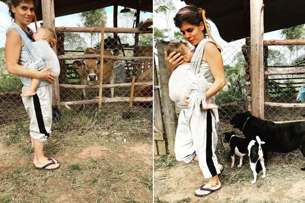 Filha de Ana Maria Braga leva vida simples em zona rural de São Paulo