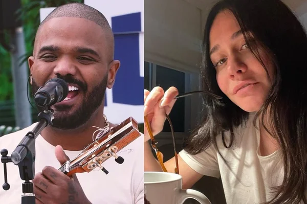 Arlindinho e Alessandra Negrini