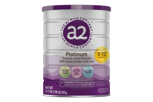Produto A2 Platinum Premium em Pó à Base de Leite 900g. Formula infantil A2 Milk Metrópoles
