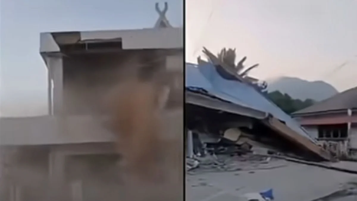 Imagem ilustrativa sobre Terremoto de magnitude 7,7 atinge Indonésia, deixa mortos e gera alerta de tsunami