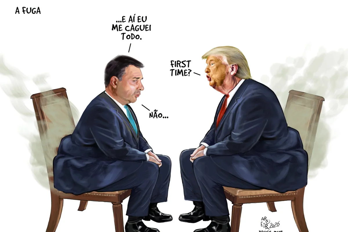 Entenda: Charge do Aroeira