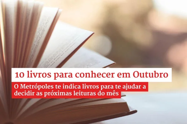 10 livros para ler em outubro, entre fantasia, suspense e romance - destaque galeria
