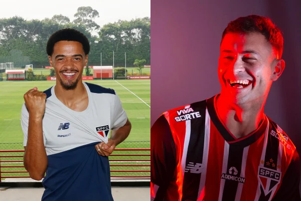Foto colorida de contratações do São Paulo - Metrópoles