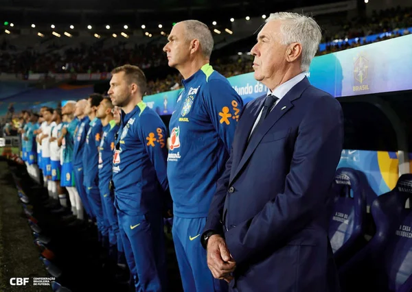 Sob comando de Ancelotti, Seleção Brasileira alcança marca defensiva