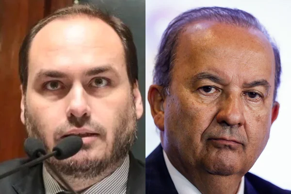 Carlos Bolsonaro e Jorginho Mello