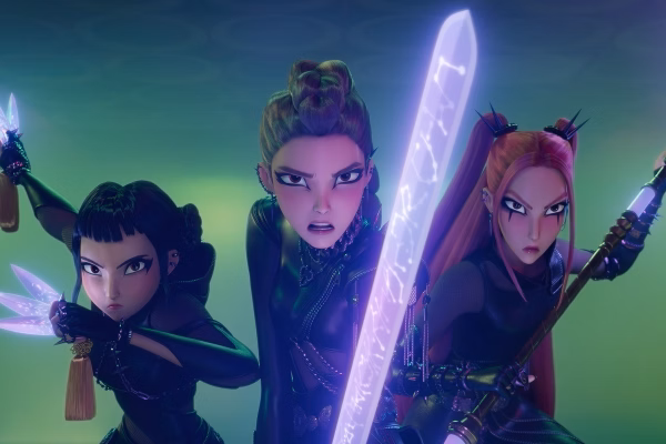 Guerreiras-do-K-Pop-5 Animação bate recorde e se torna o filme mais assistido da Netflix