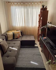 A sala é o outro ambiente preferido de Juliana A sala é o outro ambiente preferido de Juliana
