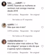 Críticas contra modelador facial da Skims, de Kim Kardashian