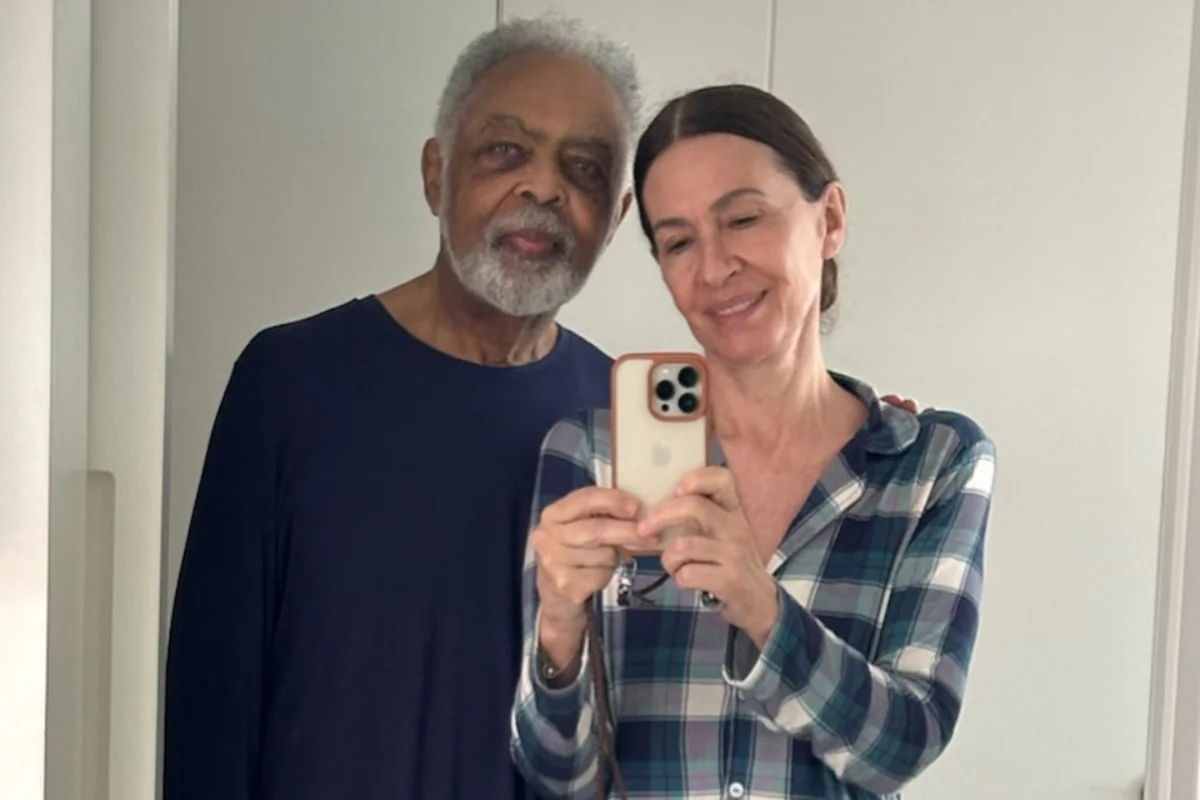 Gilberto Gil e Flora Gil.