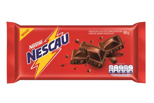 Barra de chocolate Nescau