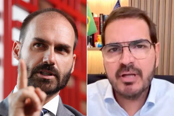 Eduardo Bolsonaro e Rodrigo Constantino