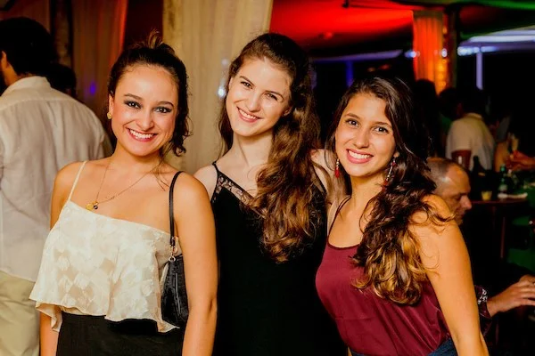 Larissa Borges, Erika Canedo e Elisa Batista Larissa Borges, Erika Canedo e Elisa Batista