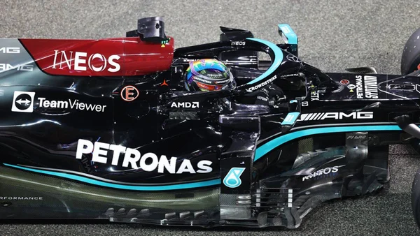Lewis Hamilton no treino LIVRE