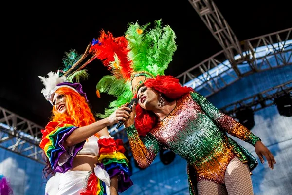 Montadas: bloco de Drag Queens reúne 15 mil pessoas em Brasília