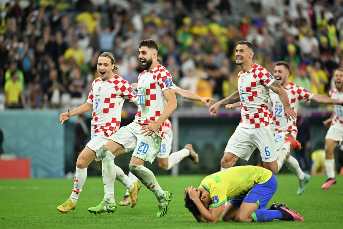 Brasil foi eliminado para a Croácia nos pênaltis em 2022