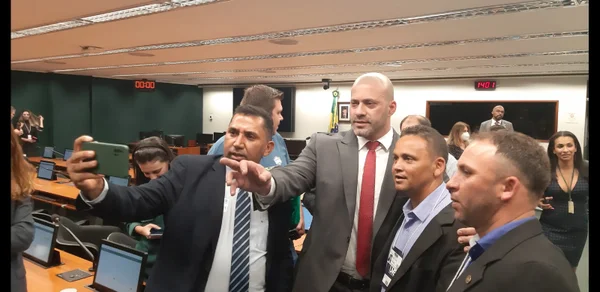 Daniel Silveira na Câmara