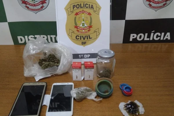 Vídeos. Traficante de maconha gourmet é preso no DF