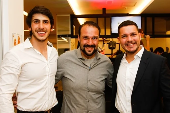 Rafael Pantazis, Guilherme Pereira e Ricardo Barretto Rafael Pantazis, Guilherme Pereira e Ricardo Barretto