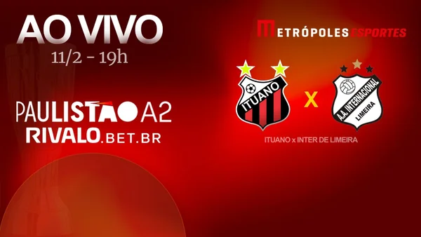 Paulistão A2 2026: assista a Ituano x Inter de Limeira ao vivo