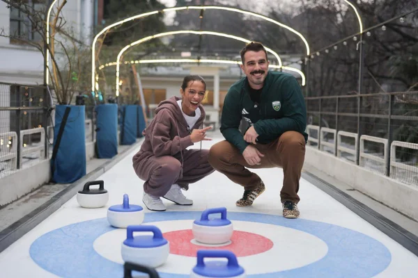Foto colorida de Rayssa Leal e Bruno Fratus - Metrópoles