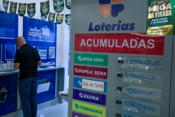 Mega da Virada, casa lotérica em Brasília