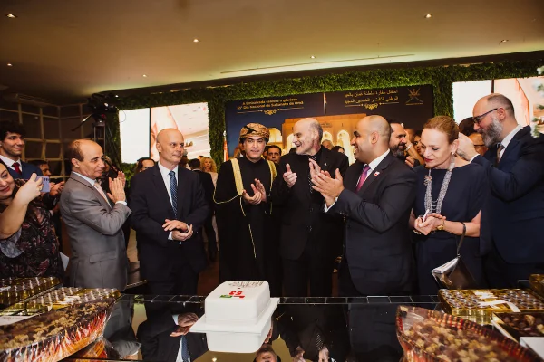 Embaixada de Omã celebra data nacional em noite prestigiada