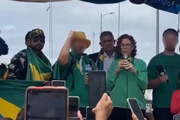 Preso após 8 de janeiro, major da PM Cláudio Santos, que faltou CPI, citou Carla Zambelli como defensora