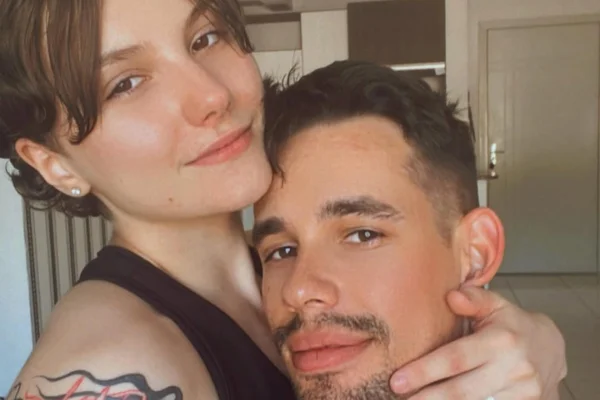 Isabel Veloso e Lucas Borbas