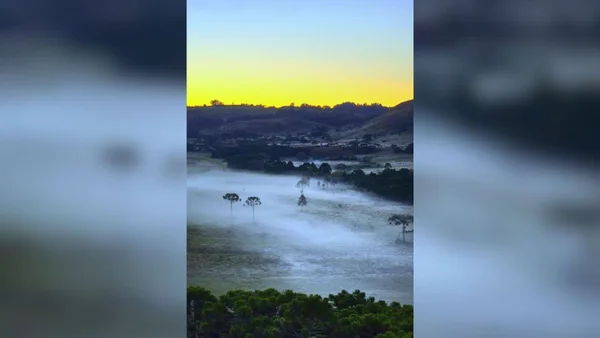 Foto colorida de Bom jardim da Serra, em SC, nesta sexta-feira (31/5) - Metrópoles
