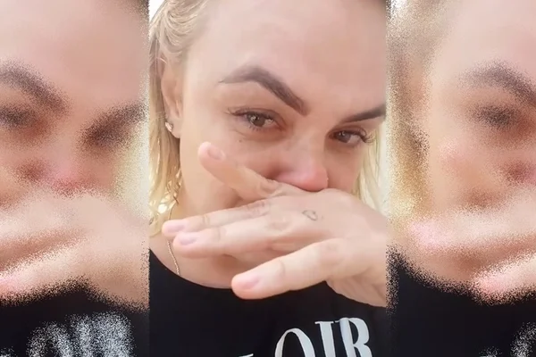 Após denunciar agressão, ex-paquita Pituxita é vista se automutilando