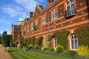 A casa de campo está localizada no condado Norfolk, Inglaterra
