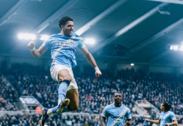 Imagem colorida de Manchester City x Newcastle pela Copa da Inglaterra- Metrópoles