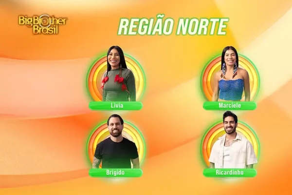 Participantes da Casa de Vidro do Centro-Oeste BBB 26