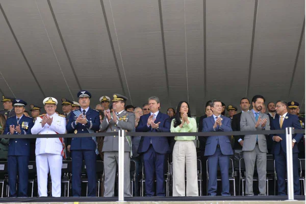 Desfile cívico-militar de 7 de setembro no Sambódromo do Anhembi,