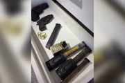 Segundo a PF, o investigado era responsável pelo abastecimento de armamentos para organizações criminosas Segundo a PF, o investigado era responsável pelo abastecimento de armamentos para organizações criminosas
