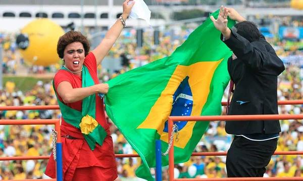 Vem pra Rua. Confira galeria de imagens do protesto contra Dilma na Esplanada