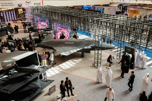 Feira de armas em Abu Dhabi