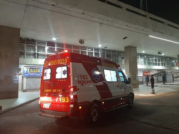 Incêndio na Rodoviária