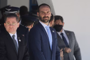 O deputado Eduardo Bolsonaro
