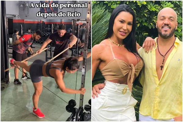 Personal ensina como “treinar casadas” após caso de Belo e Gracyanne