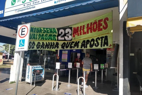 Itapoan, lotérica na Asa Norte onde foi feita aposta vencedora da Mega-Sena