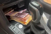 Dinheiro apreendido Dinheiro apreendido