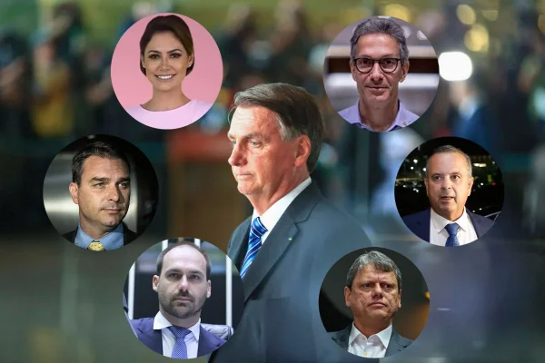 Michelle, Tarcísio, Zema: quem são os “herdeiros” de Bolsonaro para 2026